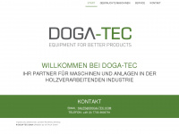 doga-tec.com Webseite Vorschau