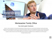 mertesacker-family-office.de Webseite Vorschau