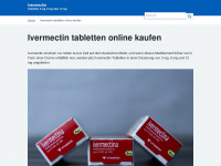 ivermectintabletten.com Webseite Vorschau