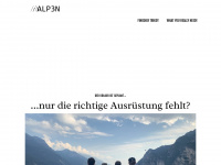 alp3n.de Webseite Vorschau