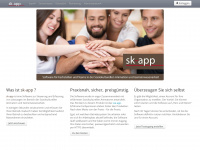sk-app.ch Webseite Vorschau