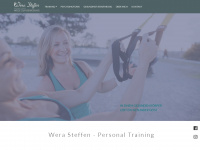 wera-personal-training.de Webseite Vorschau