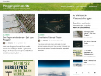 plogging4chemnitz.de Webseite Vorschau