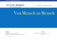 neustart-spandau.de Webseite Vorschau