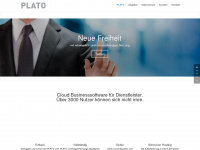 platocloud.ch Webseite Vorschau