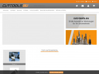 cut-tools.eu Webseite Vorschau
