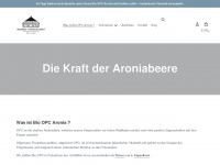 bio-opc-aronia.com Webseite Vorschau