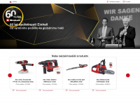 einhell.cz Webseite Vorschau