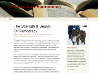economicpolicythoughts.com Webseite Vorschau