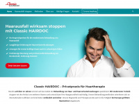 classic-hairdoc.de Webseite Vorschau