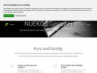 nuekos.at Webseite Vorschau