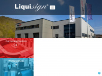 liquisign-werbetechnik.de Webseite Vorschau
