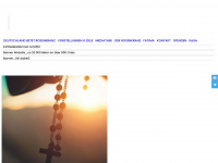 deutschland-betet-rosenkranz.de Webseite Vorschau