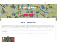 klimaspuren.ch Webseite Vorschau