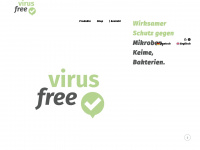 virusfree.at Webseite Vorschau