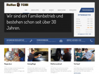 reifen-tobi.at Webseite Vorschau