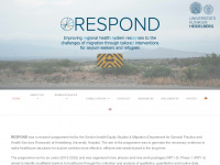 respond-study.org Webseite Vorschau
