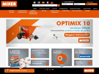 mixersrl.com Webseite Vorschau