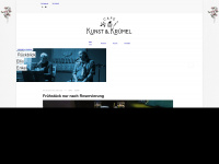 kunst-und-kruemel.com Webseite Vorschau
