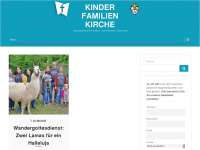 kinder-familien-kirche.de Webseite Vorschau