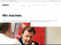 aeberli.ch Webseite Vorschau