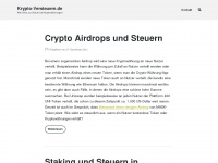 krypto-versteuern.de Webseite Vorschau