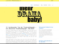 mehrdramababy.de Webseite Vorschau