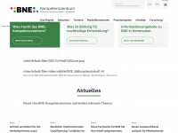 bne-kompetenzzentrum.de Webseite Vorschau