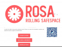 rolling-safespace.org Webseite Vorschau