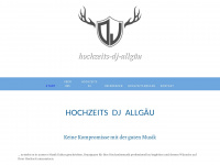 hochzeits-dj-allgaeu.de Webseite Vorschau