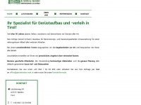 geruestebau-mair.at Webseite Vorschau