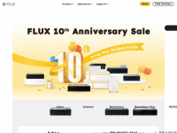 flux3dp.com Webseite Vorschau