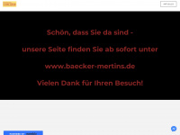 baecker-mertins.weebly.com Webseite Vorschau