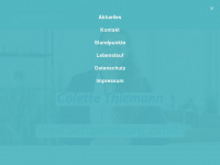 colette-thiemann.de Webseite Vorschau