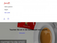 lucaffe-shop.de Webseite Vorschau