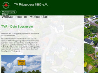 tv-rueggeberg.de Webseite Vorschau