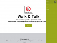walkundtalk.de Webseite Vorschau