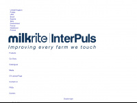 milkrite-interpuls.com Webseite Vorschau