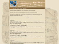 liederkranz-noettingen.de Webseite Vorschau