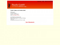 thanilo-vertrieb-gmbh.com Webseite Vorschau