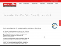 neumaier-buero-landshut.de Webseite Vorschau