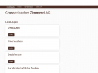 grossenbacher-zimmerei.ch Thumbnail