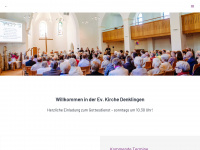 ev-kirche-denklingen.de Webseite Vorschau