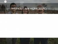weingutamhonigberg.de Webseite Vorschau