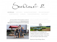 seewiese.ch Webseite Vorschau