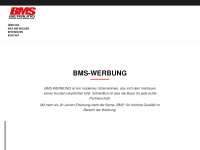 bms-werbung.de Webseite Vorschau
