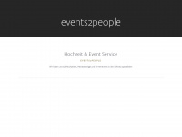 events2people.ch Webseite Vorschau