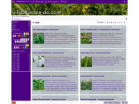 wildpflanzen-de.com Webseite Vorschau
