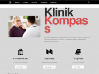 klinikkompass.com Webseite Vorschau