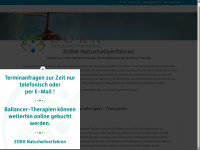 gesund-zora.ch Webseite Vorschau
